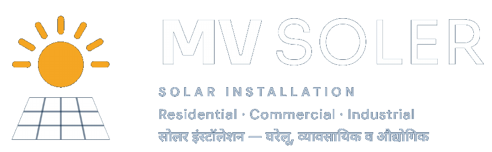 MV Soler — Solar Installation for Residential, Commercial and Industrial projects